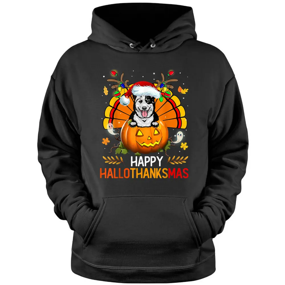 Australian Castle Happy Hallothanksmas Hoodie