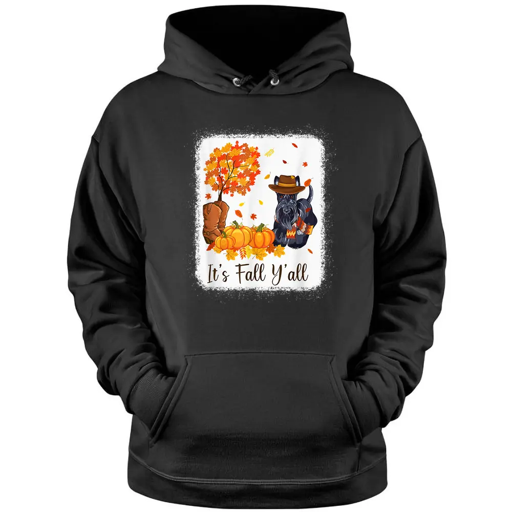 Autumn Scottish Terrier Scottie Dog Hoodie