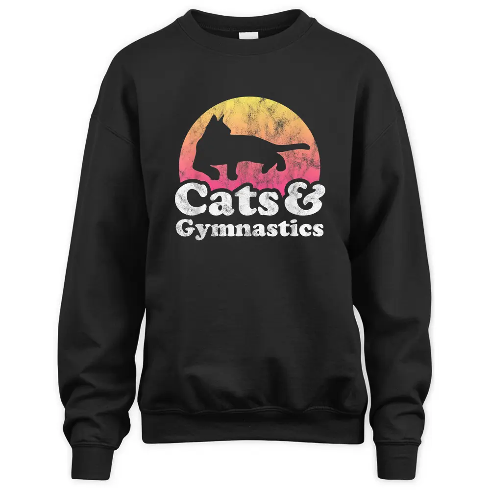 Cats And Gymnastic Sweatshirt